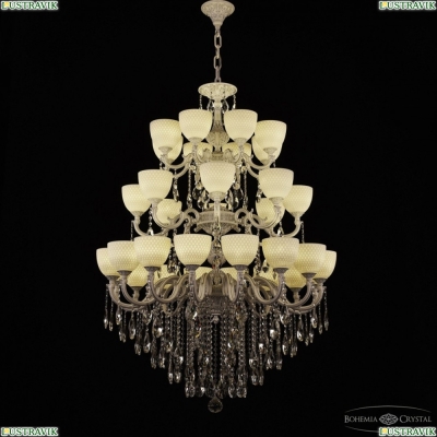 Люстра AL78101/16+8+8/300/3d B WMN P1 U Wave ★ Bohemia Ivele Crystal — купить в интернет магазине «ЛЮСТРАВИК»☀