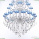 Люстра AL78101/16+8+8/300/3d B WMN P Aquamarine/M-1F ★ Bohemia Ivele Crystal — купить в интернет магазине «ЛЮСТРАВИК»☀