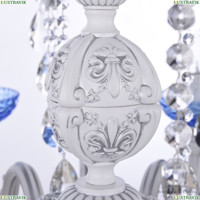 Люстра AL78101/16+8+8/300/3d B WMN P Aquamarine/M-1F ★ Bohemia Ivele Crystal — купить в интернет магазине «ЛЮСТРАВИК»☀
