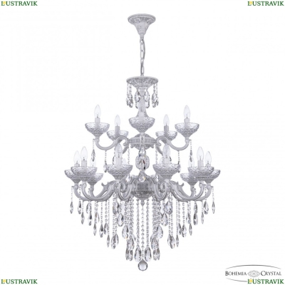 Люстра AL78101/10+5/250/2D B WMN P Clear/M-1F ★ Bohemia Ivele Crystal — купить в интернет магазине «ЛЮСТРАВИК»☀