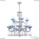 Люстра AL78101/10+5/250/2D A WMN P Aquamarine/M-1H ★ Bohemia Ivele Crystal — купить в интернет магазине «ЛЮСТРАВИК»☀