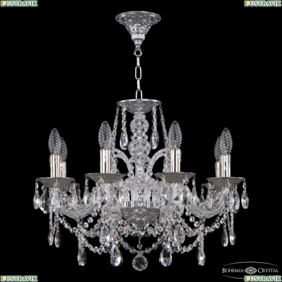 Люстра AL16311/8/195 CG ★ Bohemia Ivele Crystal — купить в интернет магазине «ЛЮСТРАВИК»☀