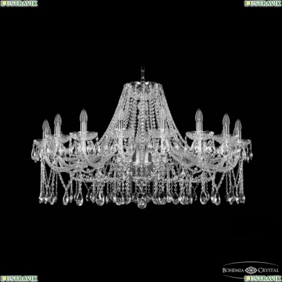 Люстра 1413/18/400 Ni ★ Bohemia Ivele Crystal — купить в интернет магазине «ЛЮСТРАВИК»☀