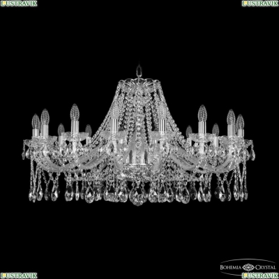 Люстра 1413/16/360 Ni ★ Bohemia Ivele Crystal — купить в интернет магазине «ЛЮСТРАВИК»☀