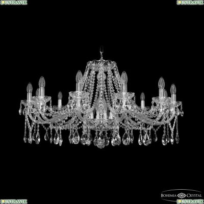Люстра 1413/12/360 Ni ★ Bohemia Ivele Crystal — купить в интернет магазине «ЛЮСТРАВИК»☀
