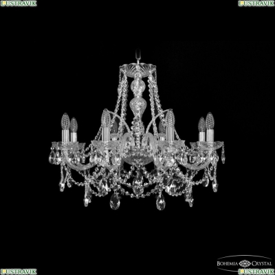Люстра 1411/8/240 Ni ★ Bohemia Ivele Crystal — купить в интернет магазине «ЛЮСТРАВИК»☀