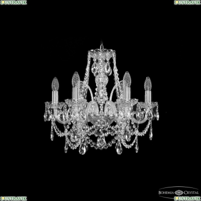 Люстра 1411/6/160 Ni ★ Bohemia Ivele Crystal — купить в интернет магазине «ЛЮСТРАВИК»☀