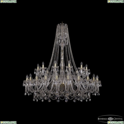 Люстра 1411/24+12/530/h-154 G ★ Bohemia Ivele Crystal — купить в интернет магазине «ЛЮСТРАВИК»☀