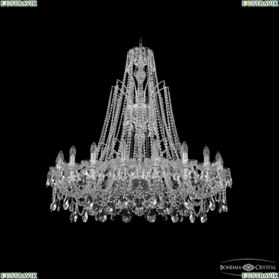 Люстра 1411/20/400/XL-120 Ni ★ Bohemia Ivele Crystal — купить в интернет магазине «ЛЮСТРАВИК»☀