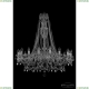 Люстра 1411/16/400/Xl-115 Ni ★ Bohemia Ivele Crystal — купить в интернет магазине «ЛЮСТРАВИК»☀