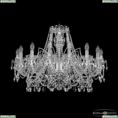 Люстра 1411/16/300 Ni ★ Bohemia Ivele Crystal — купить в интернет магазине «ЛЮСТРАВИК»☀