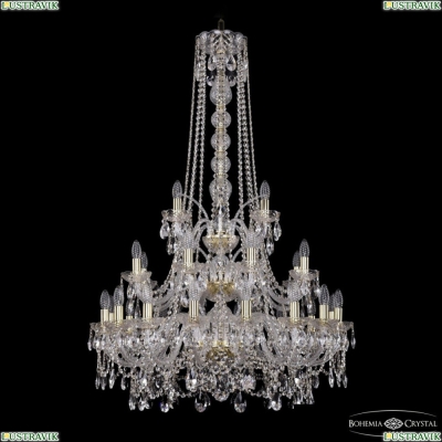 Люстра 1411/16+8+4/300/h-131/3d G ★ Bohemia Ivele Crystal — купить в интернет магазине «ЛЮСТРАВИК»☀