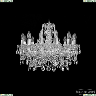Люстра 1411/12/195 Ni ★ Bohemia Ivele Crystal — купить в интернет магазине «ЛЮСТРАВИК»☀