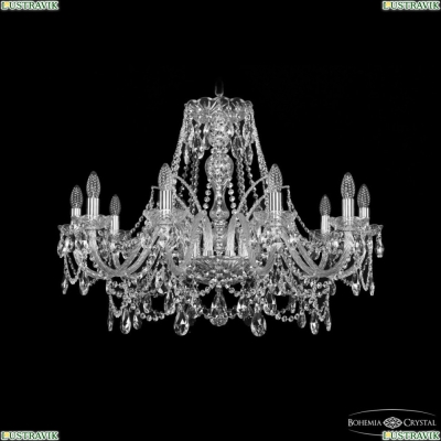 Люстра 1411/10/300 Ni ★ Bohemia Ivele Crystal — купить в интернет магазине «ЛЮСТРАВИК»☀