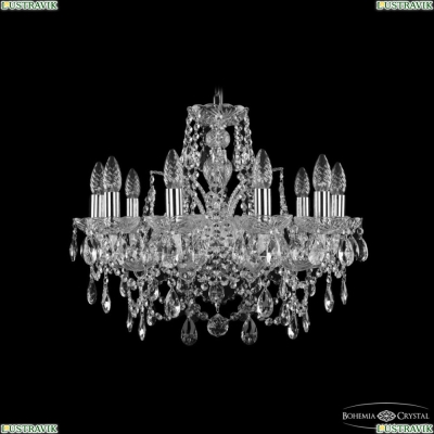 Люстра 1411/10/195 Ni ★ Bohemia Ivele Crystal — купить в интернет магазине «ЛЮСТРАВИК»☀