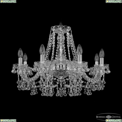 Люстра 1409/8/240 Ni ★ Bohemia Ivele Crystal — купить в интернет магазине «ЛЮСТРАВИК»☀