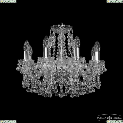 Люстра 1409/8/160 Ni ★ Bohemia Ivele Crystal — купить в интернет магазине «ЛЮСТРАВИК»☀