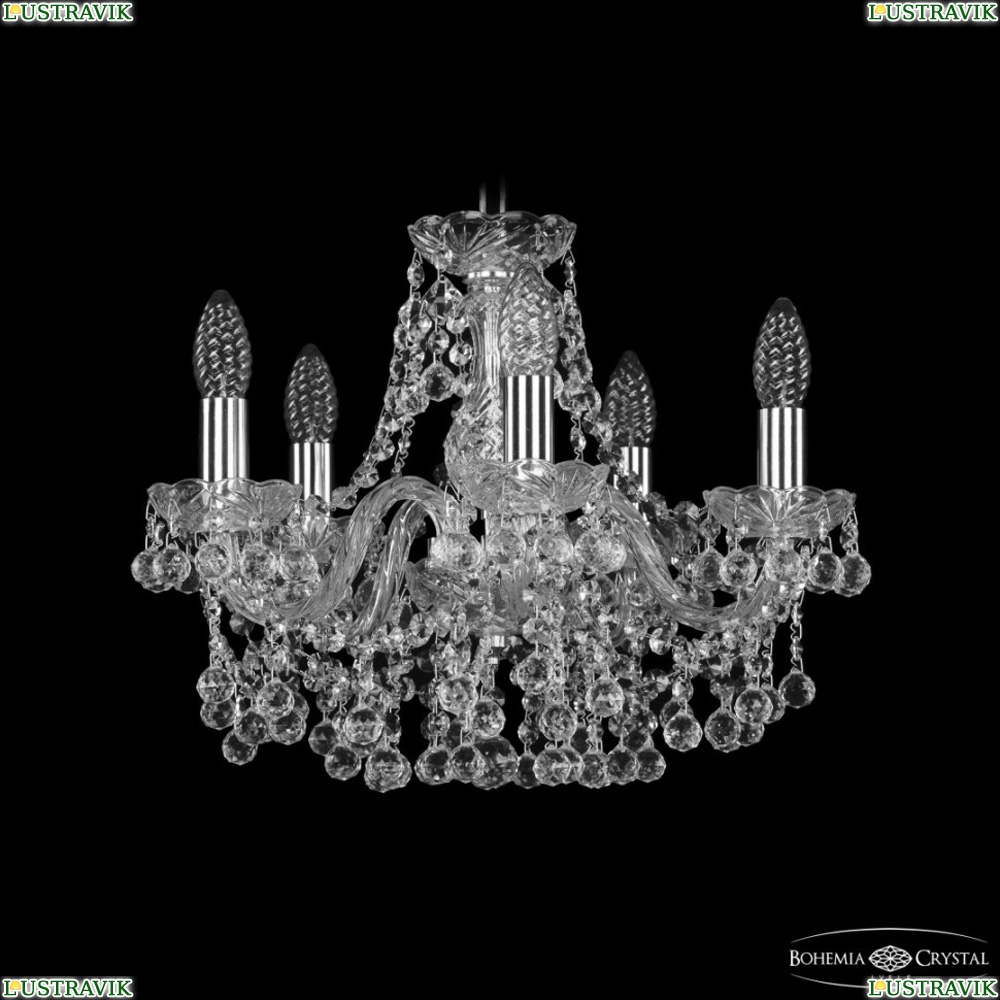 Светильник 1409/5/141 Ni ★ Bohemia Ivele Crystal — купить в интернет магазине «ЛЮСТРАВИК»☀