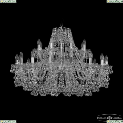Люстра 1409/16+8/360 Ni ★ Bohemia Ivele Crystal — купить в интернет магазине «ЛЮСТРАВИК»☀