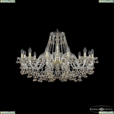 Люстра 1409/12/360 G K801 ★ Bohemia Ivele Crystal — купить в интернет магазине «ЛЮСТРАВИК»☀