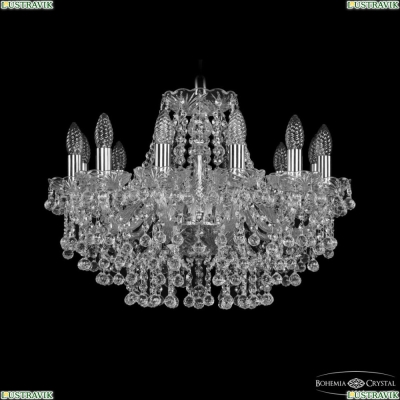 Люстра 1409/12/195 Ni ★ Bohemia Ivele Crystal — купить в интернет магазине «ЛЮСТРАВИК»☀