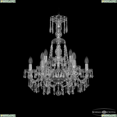 Люстра 1403/6+3/195/XL-65 Ni ★ Bohemia Ivele Crystal — купить в интернет магазине «ЛЮСТРАВИК»☀