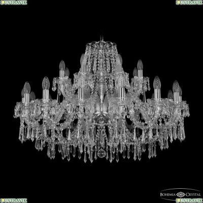 Люстра 1403/16+8/360 Ni ★ Bohemia Ivele Crystal — купить в интернет магазине «ЛЮСТРАВИК»☀