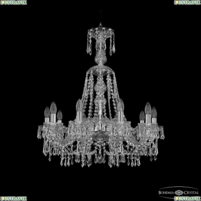 Люстра 1403/10/240/XL-75 Ni ★ Bohemia Ivele Crystal — купить в интернет магазине «ЛЮСТРАВИК»☀