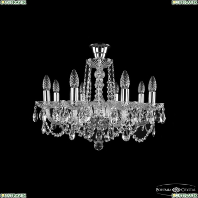 Люстра 1402/8/195 Ni Tube ★ Bohemia Ivele Crystal — купить в интернет магазине «ЛЮСТРАВИК»☀