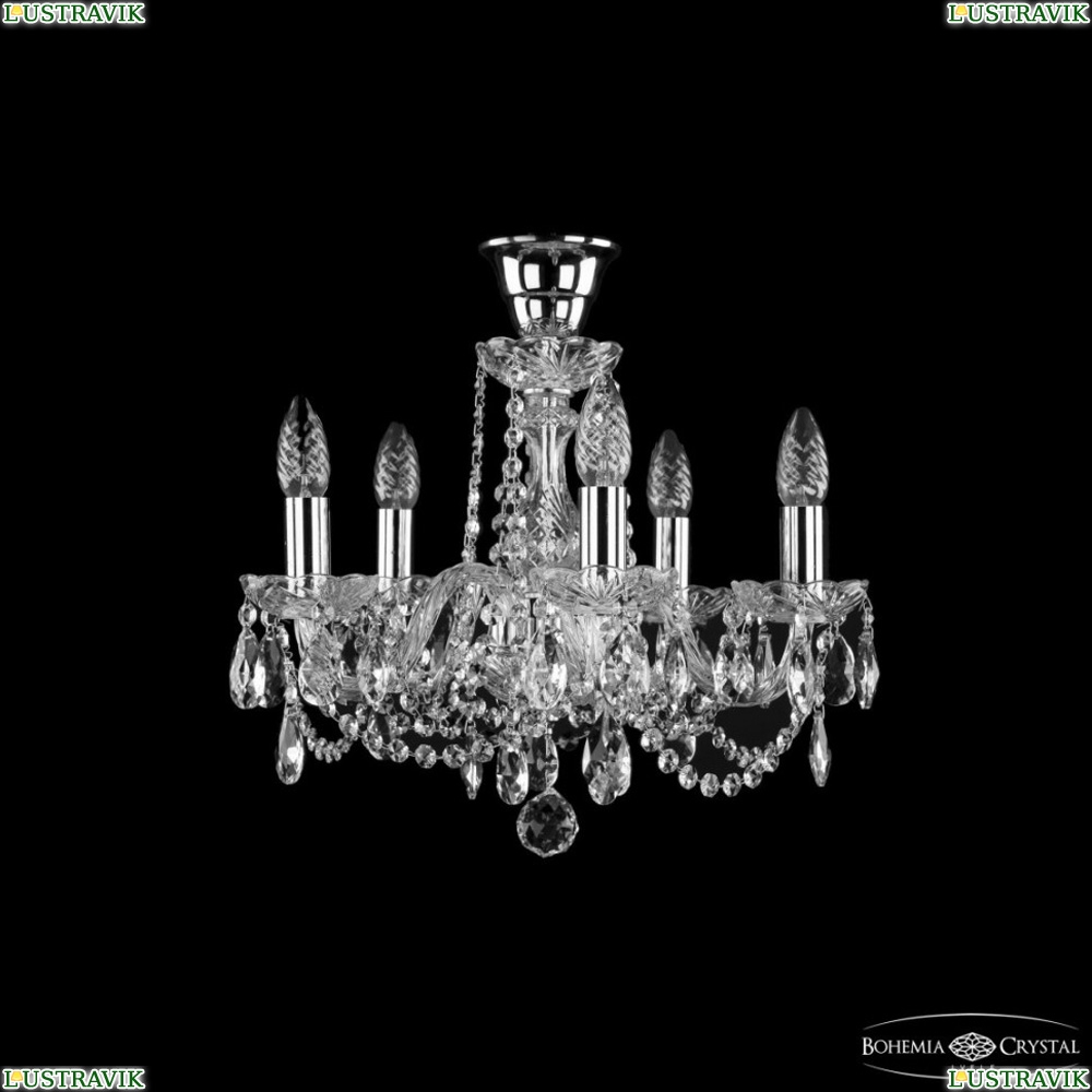 Светильник 1402/5/141 Ni Tube ★ Bohemia Ivele Crystal — купить в интернет магазине «ЛЮСТРАВИК»☀
