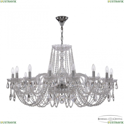 Люстра 1402/16/400 Ni ★ Bohemia Ivele Crystal — купить в интернет магазине «ЛЮСТРАВИК»☀