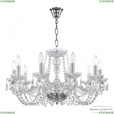 Люстра 119/10/240 Ni ★ Bohemia Ivele Crystal — купить в интернет магазине «ЛЮСТРАВИК»☀