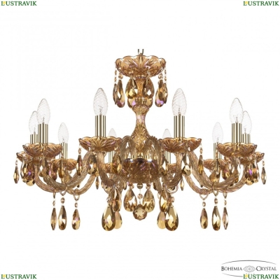 Люстра 117/10/240 G M777 ★ Bohemia Ivele Crystal — купить в интернет магазине «ЛЮСТРАВИК»☀