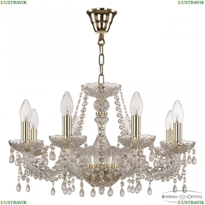 Люстра 112/8/195 G V0300 ★ Bohemia Ivele Crystal — купить в интернет магазине «ЛЮСТРАВИК»☀