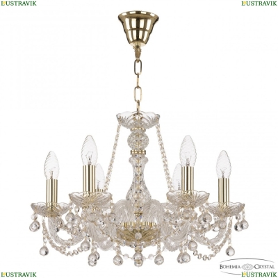 Люстра 108/6/165 G ★ Bohemia Ivele Crystal — купить в интернет магазине «ЛЮСТРАВИК»☀