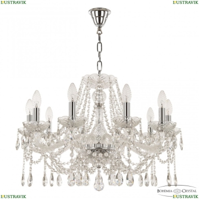 Люстра 107/10/240 Ni ★ Bohemia Ivele Crystal — купить в интернет магазине «ЛЮСТРАВИК»☀