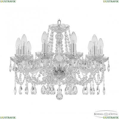 Люстра 107/10/200 Ni ★ Bohemia Ivele Crystal — купить в интернет магазине «ЛЮСТРАВИК»☀