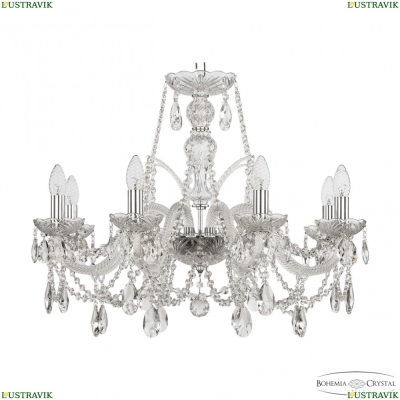 Люстра 105/8/240 Ni ★ Bohemia Ivele Crystal — купить в интернет магазине «ЛЮСТРАВИК»☀