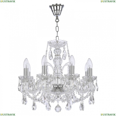 Люстра 105/8/165 Ni ★ Bohemia Ivele Crystal — купить в интернет магазине «ЛЮСТРАВИК»☀
