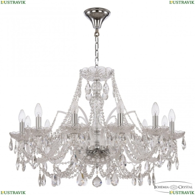 Люстра 105/12/300 Ni ★ Bohemia Ivele Crystal — купить в интернет магазине «ЛЮСТРАВИК»☀
