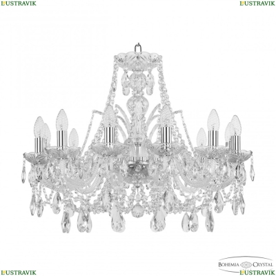 Люстра 105/12/240 Ni ★ Bohemia Ivele Crystal — купить в интернет магазине «ЛЮСТРАВИК»☀