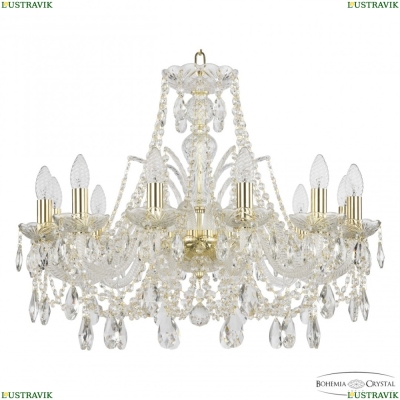 Люстра 105/12/240 G ★ Bohemia Ivele Crystal — купить в интернет магазине «ЛЮСТРАВИК»☀