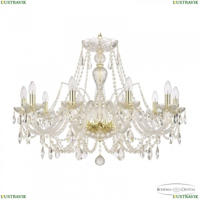 Люстра 105/10/300 G ★ Bohemia Ivele Crystal — купить в интернет магазине «ЛЮСТРАВИК»☀