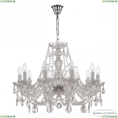 Люстра 105/10/240 Ni ★ Bohemia Ivele Crystal — купить в интернет магазине «ЛЮСТРАВИК»☀