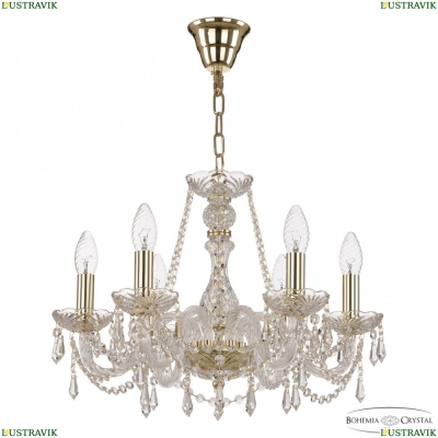 Люстра 104/6/165 G ★ Bohemia Ivele Crystal — купить в интернет магазине «ЛЮСТРАВИК»☀