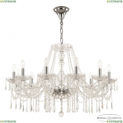 Люстра 104/12/300 Ni ★ Bohemia Ivele Crystal — купить в интернет магазине «ЛЮСТРАВИК»☀
