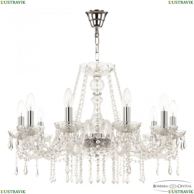 Люстра 104/10/240 Ni ★ Bohemia Ivele Crystal — купить в интернет магазине «ЛЮСТРАВИК»☀