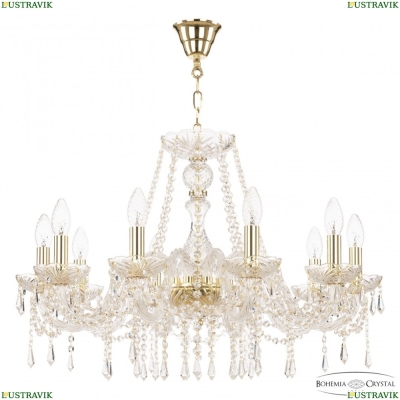 Люстра 104/10/240 G ★ Bohemia Ivele Crystal — купить в интернет магазине «ЛЮСТРАВИК»☀