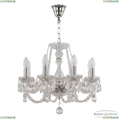 Люстра 101/8/165 Ni ★ Bohemia Ivele Crystal — купить в интернет магазине «ЛЮСТРАВИК»☀