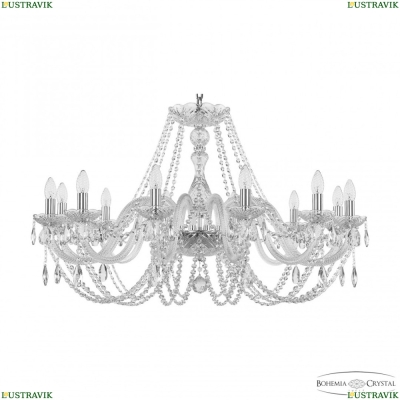 Люстра 101/12/360 Ni ★ Bohemia Ivele Crystal — купить в интернет магазине «ЛЮСТРАВИК»☀